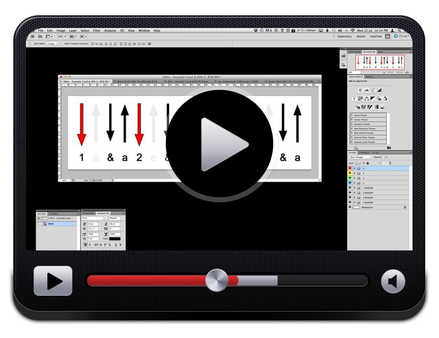 Strumming Graphics Creator for teaching and Youtube videos - http://www.GuitarStrummingGraphics.com